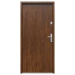 Gerda Select Lygus lauko durys 90 cm, auksinis ąžuolas Kairinės Vienna Z, juoda