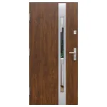 Gerda Select Milano 8 lauko durys 90 cm, auksinis ąžuolas De&scaron;ininės Vienna Z, nikelis satinas