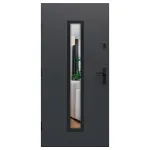 Gerda Select Hanover 5B lauko durys 90 cm, antracitas Kairinės Be rankenų