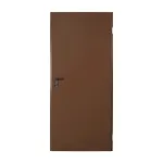 Plieninės techninės durys H&ouml;rmann ZK-ISO, rudos (RAL 8028) 80 cm