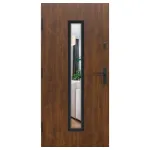 Gerda Select Hanover 5B lauko durys 90 cm, auksinis ąžuolas De&scaron;ininės Vienna Z, juoda