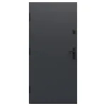 Gerda Select Lygus lauko durys 90 cm, antracitas De&scaron;ininės Vienna Z, juoda