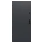 Gerda Select Lygus lauko durys 90 cm, antracitas Kairinės Vienna Z, juoda