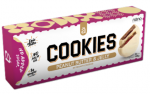 Nano Supps Cookies 128 g. - Žemės rie&scaron;utų sviesto ir želė (Padengtas žemės rie&scaron;utais)