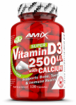 Amix Nutrition Super Vitamin D3 2500I.U. with Calcium 120 kaps.