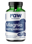 Raw Powders Magnio Kompleksas 90 kaps.