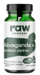 Raw Powders A&scaron;vaganda + Juodasis Pipiras 90 kaps.