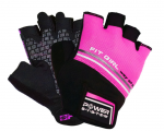 Power System Womens Weightlifting Gloves Fit Girl Evo (rožinės)