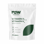 Raw Powders Vitamin D3 + Vitamin K2 90 tab.