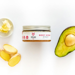 VEGAN FOX - Anticeliulitinis kūno &scaron;veitiklis su imbieru &ndash; 300 g