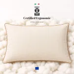 Morpheus Natural &ndash; itali&scaron;ka spyruoklinė pagalvė su natūralia medvilne 50&times;70 cm