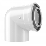 Bosch FC-CE80-87 &ndash; dūmtraukio alkūnė &Oslash;80/125, 87&deg;