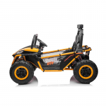 Vaiki&scaron;kas Elektrinis bagis Buggy FASTER 4x4, Geltonas