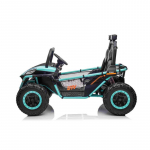 Vaiki&scaron;kas Elektrinis bagis Buggy FASTER 4x4, &Scaron;viesiai mėlynas