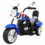Vaiki&scaron;kas elektrinis motociklas Chopper NightBike, Mėlynas