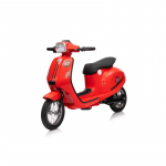 Vaiki&scaron;kas elektrinis motoroleris Retro 23, Raudonas