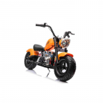 Vaiki&scaron;kas Elektrinis Motociklas Chopper Warrior, Oranžinis