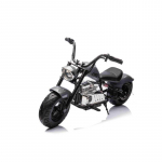 Vaiki&scaron;kas Elektrinis Motociklas Chopper Warrior, Juodas