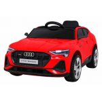 Vaiki&scaron;kas Elektromobilis Audi E-Tron Sportback, Raudonas