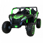 Vaiki&scaron;kas Elektrinis Bagis ATV Racing 4x4, Žalias