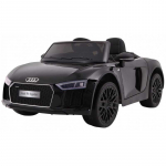 Vaiki&scaron;kas Elektromobilis AUDI R8 Spyder RS EVA 2.4 GHz, Juodas dažytas