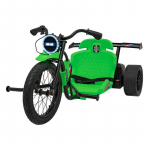 Vaiki&scaron;kas Elektrinis Motociklas DRIFT BIKE 21, Žalias