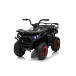 Vaiki&scaron;kas elektrinis keturratis Robust 01, Juodas