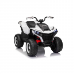 Vaiki&scaron;kas elektrinis keturratis Quad Fast, Baltas