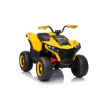 Vaiki&scaron;kas elektrinis keturratis Quad Fast, Geltonas