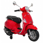 Vaiki&scaron;kas elektrinis motoroleris Vespa Roma, Raudonas