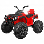 Vaiki&scaron;kas Elektrinis Keturratis Quad ATV, Raudonas