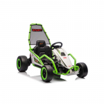 Vaiki&scaron;kas elektrinis kartingas su drifto funkcija Tornado, Žalias