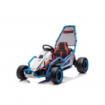 Vaiki&scaron;kas elektrinis kartingas su drifto funkcija Tornado, Mėlynas