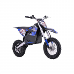Vaiki&scaron;kas elektrinis sportinis motociklas PIT BIKE, Mėlynas