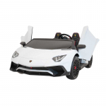 Vaiki&scaron;kas Elektromobilis Lamborghini Aventador SV, Baltas