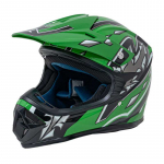 "Enduro" motociklininko &scaron;almas žalias L