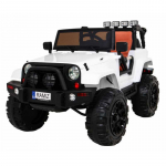 Vaiki&scaron;kas Elektromobilis Jeep All Terrain, Baltas