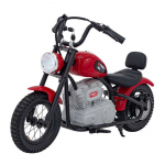 Vaiki&scaron;kas Elektrinis motociklas Chopper SPEED, Raudonas