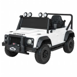Vaiki&scaron;kas elektromobilis Land Rover Defender 110 SVX Concept, Baltas