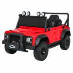 Vaiki&scaron;kas elektromobilis Land Rover Defender 110 SVX Concept, Raudonas