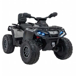 Vaiki&scaron;kas Elektrinis Keturratis Can Am Outlander ATV, Pilkas
