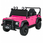 Vaiki&scaron;kas elektromobilis Land Rover Defender 110 SVX Concept, Rožinis