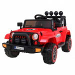 Vaiki&scaron;kas Elektrinis visureigis 4WD, Raudonas