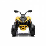 Vaiki&scaron;kas Elektrinis Keturratis Maverick ATV, Geltonas
