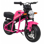 Vaiki&scaron;kas elektrinis motociklas SUPERMOTO, Rožinis