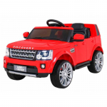 Vaiki&scaron;kas Elektromobilis Land Rover Discovery, Raudonas