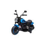 Vaiki&scaron;kas Elektrinis motociklas Chopper FASTER, Mėlynas