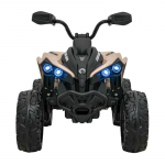 Vaiki&scaron;kas Elektrinis Keturratis Maverick ATV, Rudas