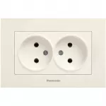 Karre Plus Beige Two Gang Socket
