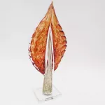 Dekoratyvinė stiklo skulptūra, 12&times;7&times;32.5 cm
